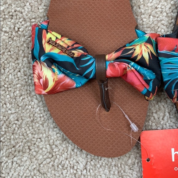 NWT Havaianas tropical sandals sz 11-12 - Picture 3 of 7